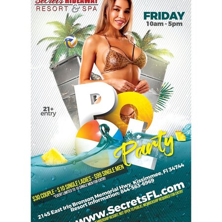 Friday Pool Party 10am-5pm