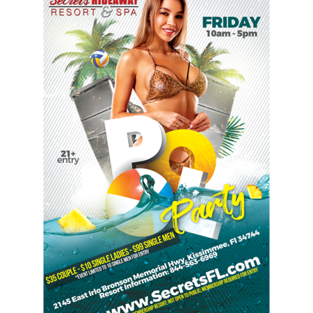 Pool Party 10am-5pm - Arouse Weekend