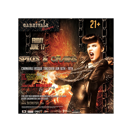 Spikes & Chains - Carnivale Risque weekend