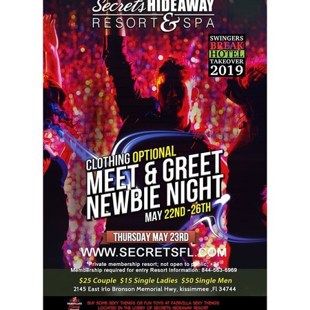 Meet & Greet Newbie Night - Swingers Break