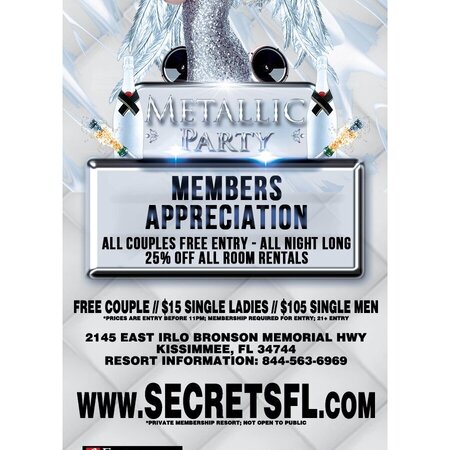 Metallic - Members Appreciation