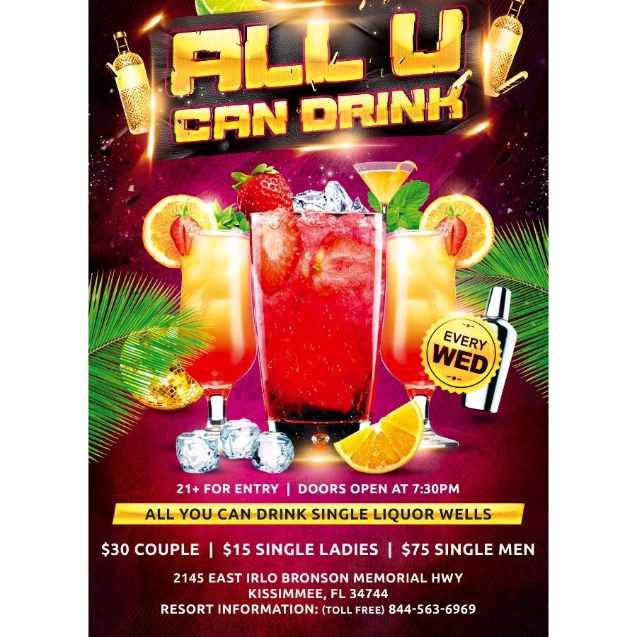 All You Can Drink Wednesday