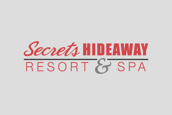 Red White Blue flyer for Secrets Hideaway Resort &amp; Spa